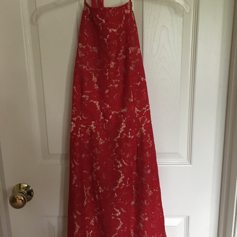 Red dress-perfect for homecoming!